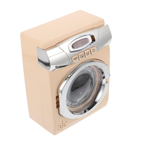 ERINGOGO 2 Pcs Oven Ornaments Dollhouse Furniture Toy The Gift Washer Machine Gifts Simulated Laundry Machine Mini Washing Machine Play House Supply Miniature Plastic Child Decorate