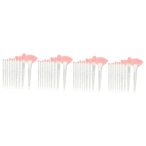 Housoutil 4 Sets Makeup Brush Blending Brush Highlighter Brush Cosmetic Eye Brush Make up Brush Nose Travel Foundation Brush Makeup Foundation Brush Womens Blush Miss Eye Shadow Plastic Girl