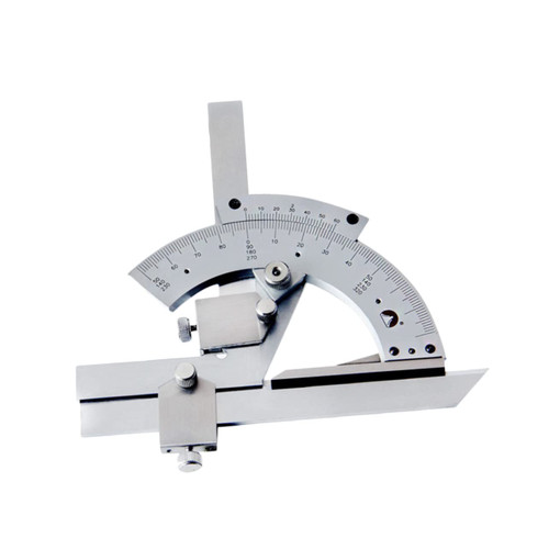 Multitools Right Angle Ruler 360 Degree Protractor Angle Measuring Finder Angle Measure Tool Angle Measuring Ruler Protractor Measuring Tool Universal Calorimeter Precision