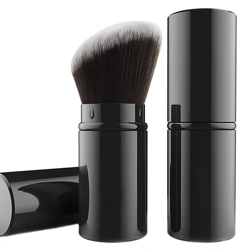 Falliny Retractable Makeup Brush, Angled Kabuki Powder Foundation Sunscreen Makeup Brush, Travel Face Blush Brush with Cover for Blush, Bronzer, Buffing, Concealer, Highlighter,Powder Cosmetics Falliny Retractable Makeup Brush, Angled Kabuki Powder Foundation Sunscreen Makeup Brush, Travel Face Blush Brush with Cover for Blush, Bronzer, Buffing, Concealer, Highlighter,Powder Cosmetics