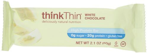 Thinkthin White Chocolate Bar, 2.1 Ounce (Pack Of 15)
