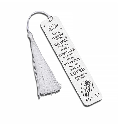 Inspirational Bookish Reading Gifts Bookmark for Son Daughter from Mom Christmas Stocking Stuffers for Teen Boys Girls Sweet Birthday Valentines Gifts for Him Her Encouragement Book Club Lover Gifts Inspirational Bookish Reading Gifts Bookmark for Son Daughter from Mom Christmas Stocking Stuffers for Teen Boys Girls Sweet Birthday Valentines Gifts for Him Her Encouragement Book Club Lover Gifts
