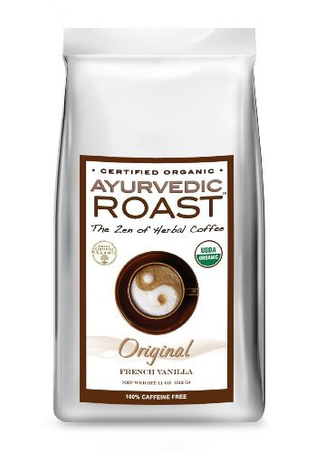 Ayurvedic Roast Organic Caffeine Free French Vanilla Coffee Substitute by Ayurvedic Roast, 11 oz