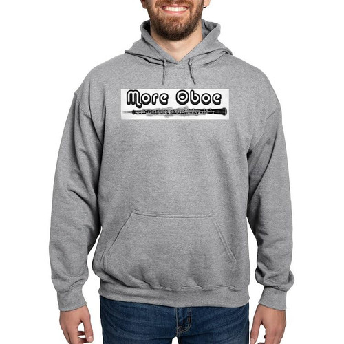 CafePress More Oboe Hooded Sweatshirt Pullover Hoodie, Classic & Comfortable Hooded Sweatshirt Graphite Gray CafePress More Oboe Hooded Sweatshirt Pullover Hoodie, Classic & Comfortable Hooded Sweatshirt Graphite Gray