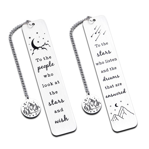 Inspirational Bookmark for Women Men Acotar Merchandise for Teens Girls Boys Acotar Bookmark for Book Lover Bookish Readers Friend Christmas Birthday Stocking Stuffers for Her Him