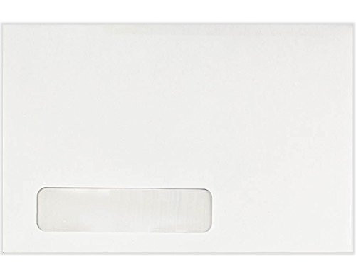 LUXPaper 6 x 9 Booklet Window Envelopes | Bright White | 24lb. Text | 250 Qty