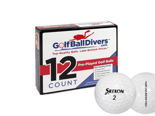 Srixon 60 Q-Star - Value (AAA) Grade - Recycled (Used) Golf Balls
