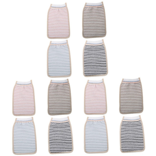 Angoily 30 Pcs Bath Towel Shower Towels Natural Sponge Exfoliating Loofah Body Scrub Exfoliator Towel Bath Shower Gloves Mitt Bath Loofah Body Scrub Mitt Hand Plant Fibres Scrubber Aldult