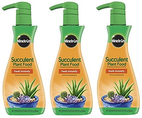 Miracle-Gro Succulent Plant Food, 8 OZ (3 Pack)