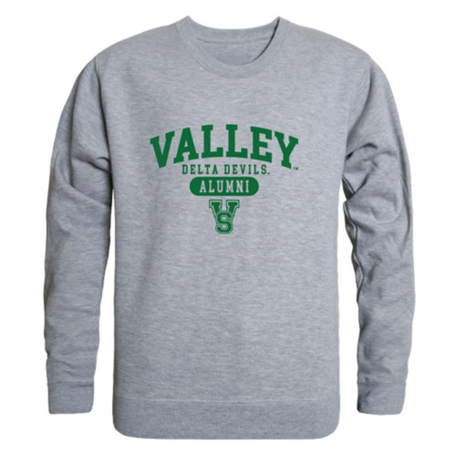 W Republic Mississippi Valley State University Delta Devils & Devilettes Campus Fleece Hoodie Sweatshirts Heather Grey Medium