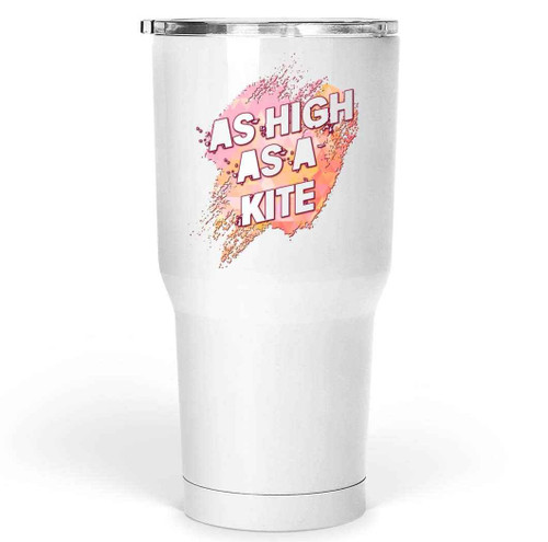 Answer: Fun Kite Gift for & Adults - Kite High, for Family Outings - 30 Oz White Stainless Steel Large Tumbler Answer: Fun Kite Gift for & Adults - Kite High, for Family Outings - 30 Oz White Stainless Steel Large Tumbler