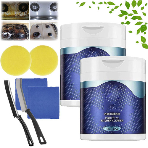 RJDJ Mof Chef Cleaner, Mof Powder Cleaner, Mof Chef Powder Cleaner, Mofchef Powder For Cleaning, M.O.F Chef Kitchen Cleaner Powder, Mof Cleaning Powder, Mof Chef Cleaner Powder 500g (500G-2PC)