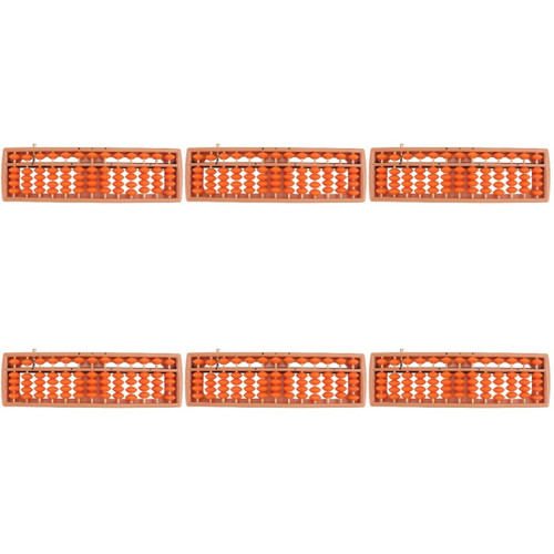 SAFIGLE 6 Pcs Mental Abacus Tool Toys Kids Educational Plaything Children Toys Interactive Toys Kids Toys Kids Educational Toys Early Educational Toy Abs Pupils Teaching Aids Dedicated