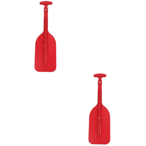 BESPORTBLE 2 Pcs Shrink Paddle Telescoping Boat Oar Emergency Boat Oars Paddle Telescopic Boat Paddle Canoe Oars Boating Paddles Boating Must Haves Telescoping Boat Paddle Abs France Kayak