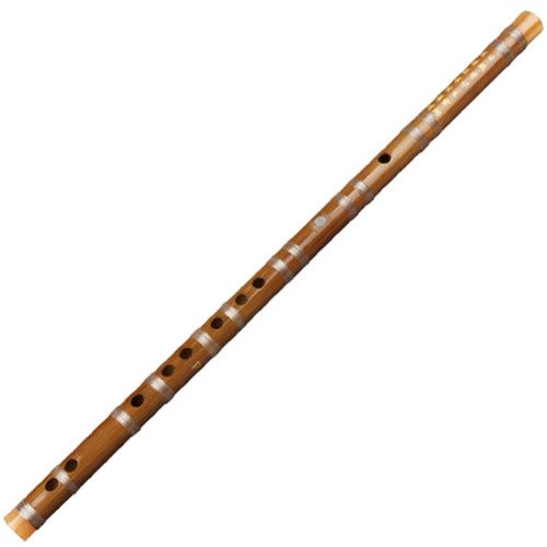 ZUOMU Chinese Traditional Handmade Bamboo Flute Dizi for Beginners Bamboo Flute for Beginners (Color : F Key)