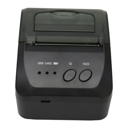 Acogedor Thermal Label Printer, 58mm Thermal Receipt Printer, POS Printer with Fast Printing, Rechargeable Battery, Thermal Printer BT for Office Restaurant Hotel