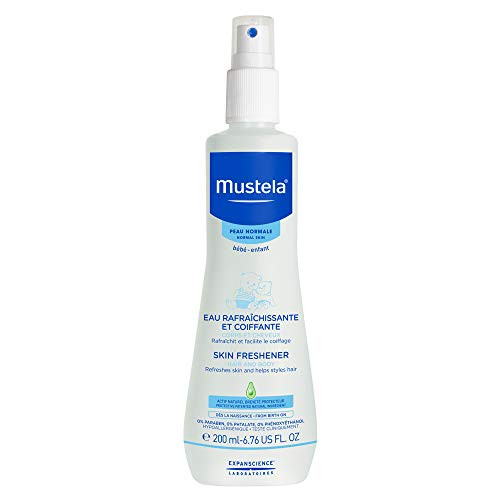Mustela Skin Freshener, Freshen Skin and Style Hair, for Baby, with Natural Avocado Perseose, 6.76 Ounce Mustela Skin Freshener, Freshen Skin and Style Hair, for Baby, with Natural Avocado Perseose, 6.76 Ounce