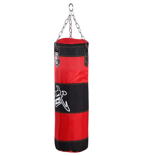 Boxing Punching Bag, Punching Bag Muay Thai Heavy Bag Boxing MMA Fitness Workout Training Kick Boxing Punching Bag - Unfilled (1# 80CM)
