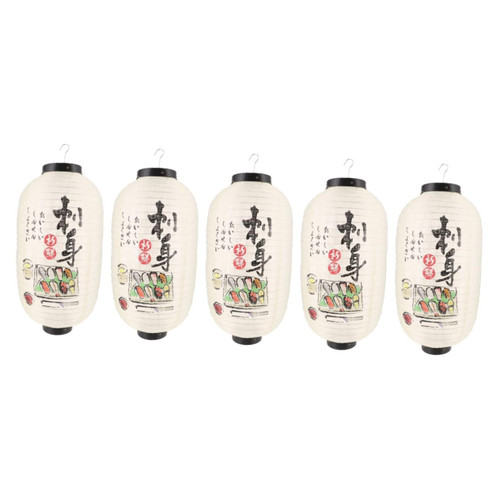 Housoutil 5pcs Japanese Lantern Ramen Bar Lanterns Traditional Lantern Japanese Silk Lantern Japanese Bar Lantern Chinese Paper Lanterns Outdoor Paper Asian China Hanging Wrought Iron Housoutil 5pcs Japanese Lantern Ramen Bar Lanterns Traditional Lantern Japanese Silk Lantern Japanese Bar Lantern Chinese Paper Lanterns Outdoor Paper Asian China Hanging Wrought Iron