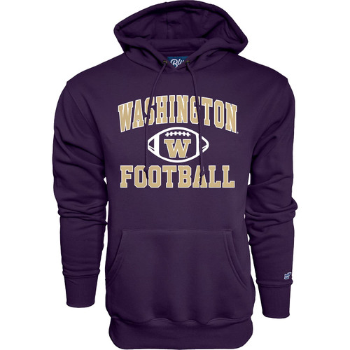 Blue 84 Men's Washington Huskies Hoodie Team Color Football, Team Color, Medium