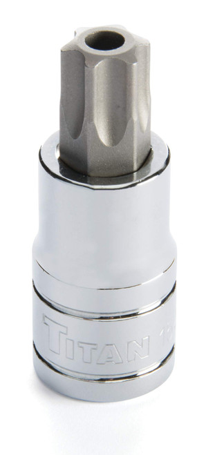 Titan 62860 1/2-Inch Drive x TR60 Tamper Resistant Torx Bit Socket