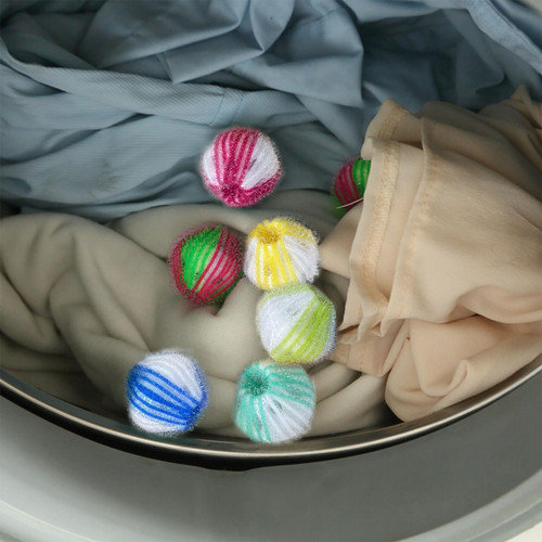 Reusable Hair Remover Ball, Clothes Anti-Winding Adsorption Reusable Hair Remover Washing Machine Hair Catcher Laundry Ball for Clothing Clean (6pcs) Reusable Hair Remover Ball, Clothes Anti-Winding Adsorption Reusable Hair Remover Washing Machine Hair Catcher Laundry Ball for Clothing Clean (6pcs)