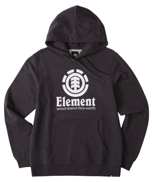 Element Men's Vertical Pullover Hoodie Sweatshirt, Charcoal Heather, XX-Large