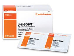 Uni-Solve Adhesive Remover Wipes [402300] 50 ct - Buy Packs and SAVE (Pack of 3)