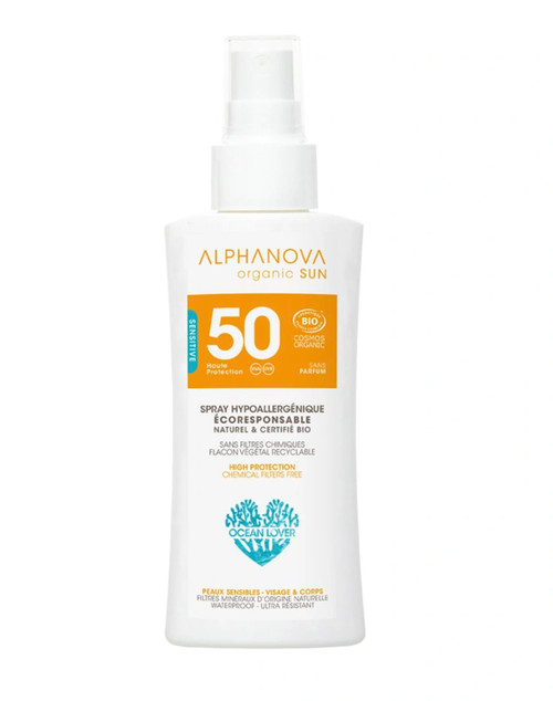 Alphanova Travel Sun Spf50 Organic Sun Sun Spray 90g