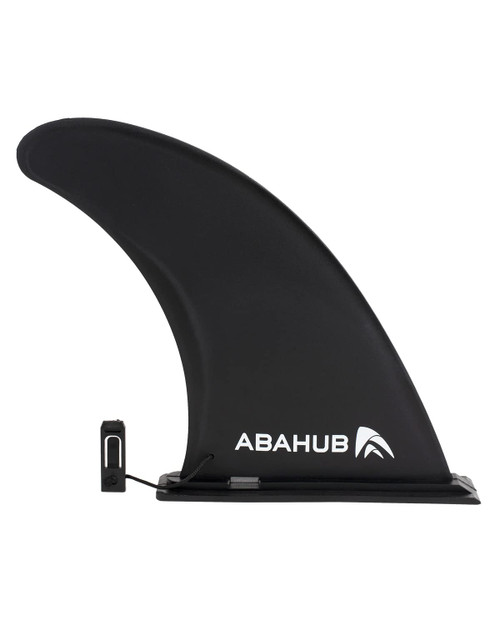 Abahub 9'' SUP Fin Inflatable Paddle Board Replacement Fins, Quick Release Slide in Detachable Center Fin for iSUP Stand UP Paddleboard Inflatable Boards 9 Inch Black