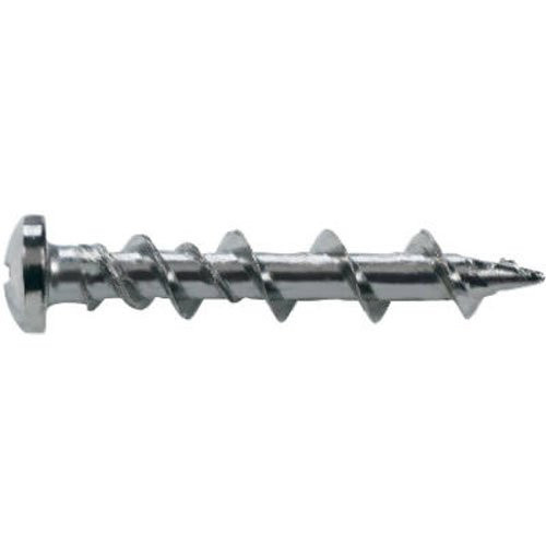 The Hillman Group 42005 3/16-Inch by 1-1/4-Inch WallDog Pan Head Phillip Screw, Chrome