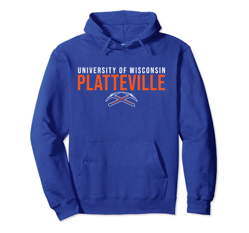 UW-Platteville Pioneers Stacked Pullover Hoodie