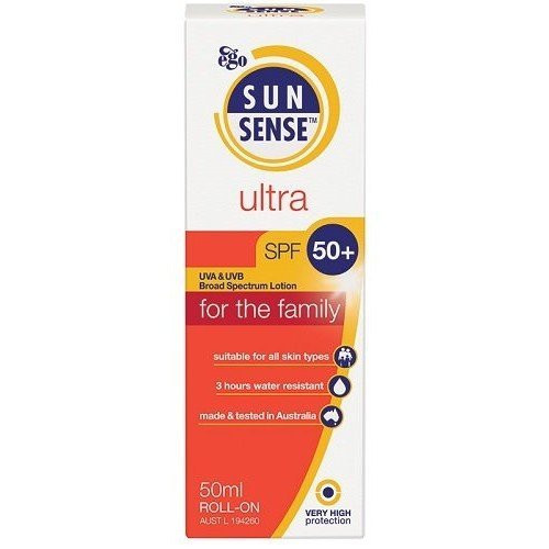 Ego Sunsense Ultra SPF 50+ Roll-On 50mL (3 Pack)