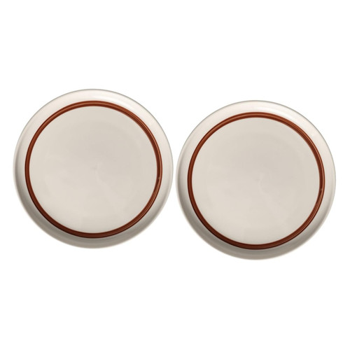 Ciieeo 2pcs Ceramic Dinner Plate Round Serving Platter Japanese Sushi Dish Bandejas Para Comida Home Food Plates Sushi Dishes Sushi Serving Plate Luncheon Dessert Tableware White Ceramics