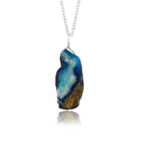 CRYSTALIS Natural Raw Afghanite Pendant Necklace, UV Reactive, High Grade Rough Crystal, Chakra Energy, Healing Stone, Gift Giving Women Jewelry, Dainty Necklace, 925 Sterling Silver Chain 18 inch CRYSTALIS Natural Raw Afghanite Pendant Necklace, UV Reactive, High Grade Rough Crystal, Chakra Energy, Healing Stone, Gift Giving Women Jewelry, Dainty Necklace, 925 Sterling Silver Chain 18 inch