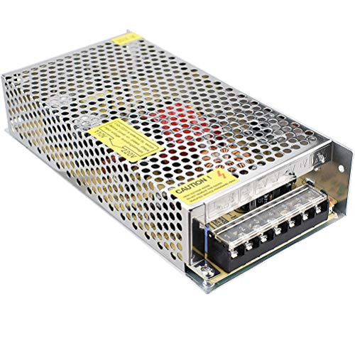 AC 110V/220V to DC 12V 10A 120W Power Supply Transformer Switch,MKASYON AC/DC Switching Adapter Converter Driver for LED Strip Light,CCTV Camera,Security System Computer Project,Radio (12V10A)