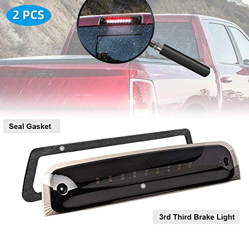 3rd Third Brake Light Seal Gasket Compatible with Dodge Ram 1500 2009 to 2017, Dodge Ram 2500 3500 2010 to 2017 Foam Gasket Replacement, 2 pcs