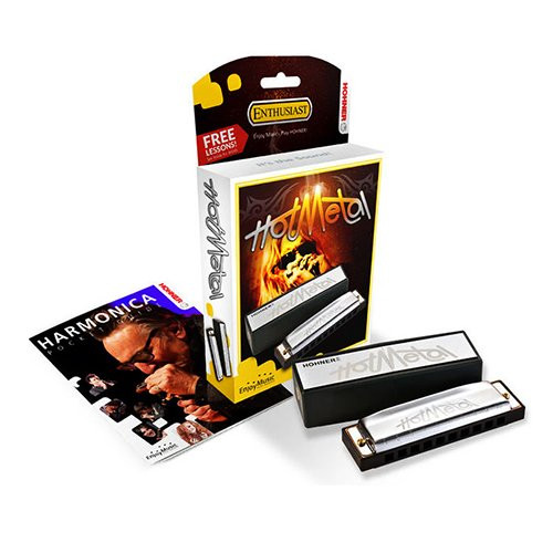 ARMONICA BLUES - Hohner (572/20A) Hot Metal (Nota La) (20 Voces) Enthusiast