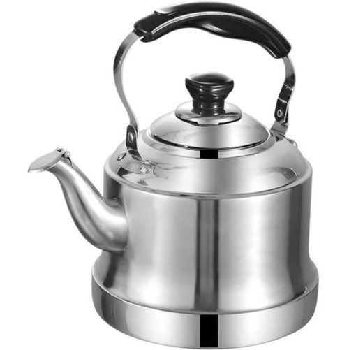 Tea Kettle For Stove Top Teapot For Stovetop Stainless Steel Whistle Kettle Universal Stovetop Teapot Kettle, Induction Cooker Gas Stove Portable Handle Tea Pot Stovetop (Size : 1.5L)
