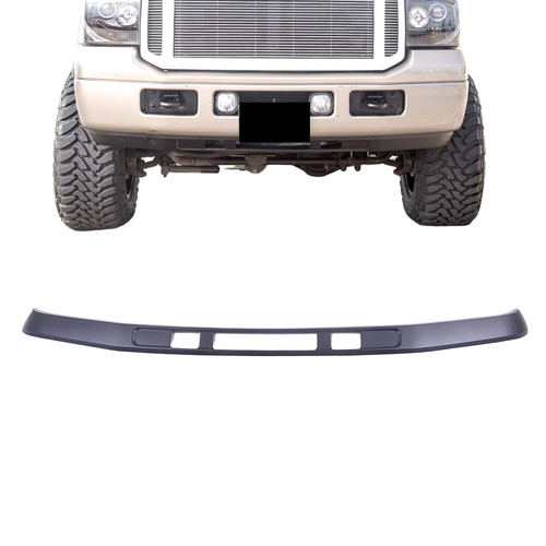 JustDrivably Replacement Parts Front Bumper Cover Lower Apron Valance Panel Air Dam Deflector Compatible With Ford Excursion F-250 Super Duty F-350 Super Duty 2005 2006 2007 Pickup Truck