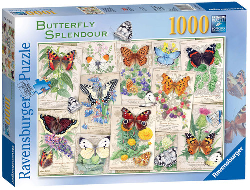 Ravensburger Butterfly Splendours 1000 Piece Jigsaw Puzzle for Adults and Kids Age 12 Years Up Ravensburger Butterfly Splendours 1000 Piece Jigsaw Puzzle for Adults and Kids Age 12 Years Up