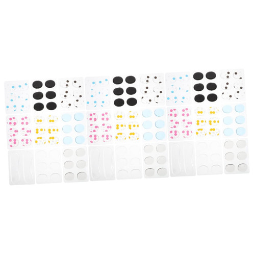 Mikinona 27 Sheets Snare Drum Mute Pad drumming practice drum silencers damper pads drum volume reduction drum mute pads Silicone Dampening Gel Pad percussion drum moisten Silica gel