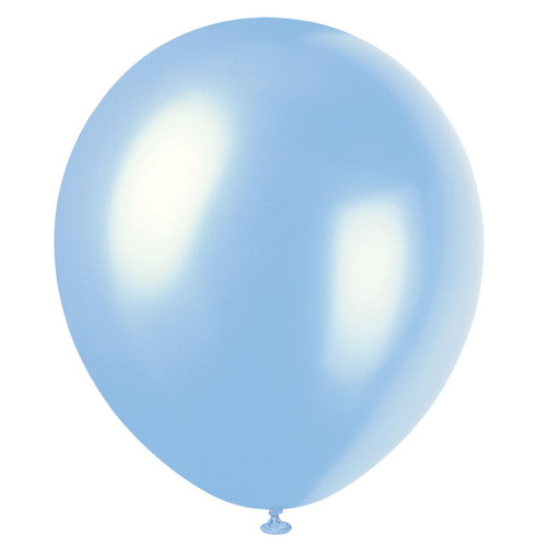 Powder Blue Latex Balloons, 12" (8-Pack) - Premium-Quality & Vibrant Party Decorations, Perfect for Any Celebration