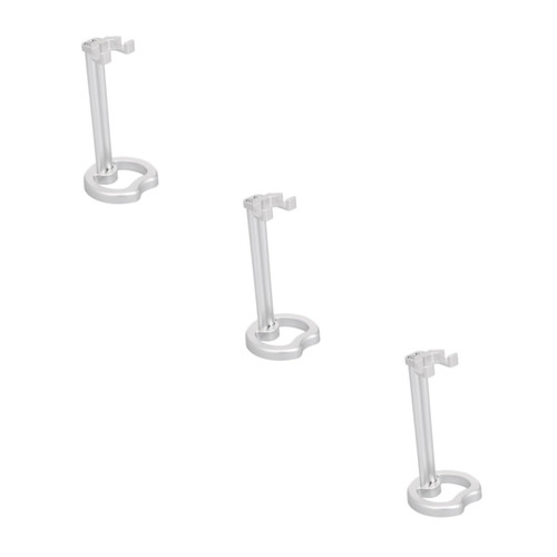 Angoily 3pcs Mens Razor Straight Razors Stand Brush Stand Holder Beard Remover Holder Razor Stand Shaver Storage Rack Shave Brush Bald Shavers for Men Head Men Razor Man Stainless Steel