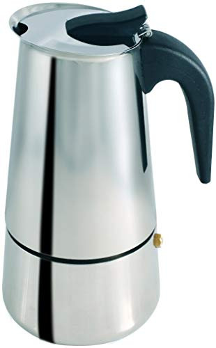 9 Cup Coffee Maker Stovetop Espresso Coffee Maker Moka Coffee Pot with Coffee Percolator Design Stainless Steel - by Mixpresso (15 Ounces,)