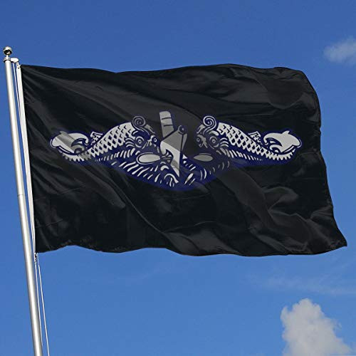 JYIU US Navy Submarine InsigniaHouse Flag Garden Flag Yard Banner Garden Flag 3 X 5 JYIU US Navy Submarine InsigniaHouse Flag Garden Flag Yard Banner Garden Flag 3 X 5