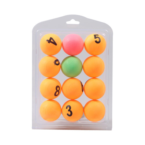 Table Tennis Balls, Ping Pong Balls, Numbered Pong Balls, Numbered Table Tennis Balls, 12pcs Piing Pong Tennis Balls, Table Tennis Balls Set, Piing Pong Training Ball for Table Tennis Training Games