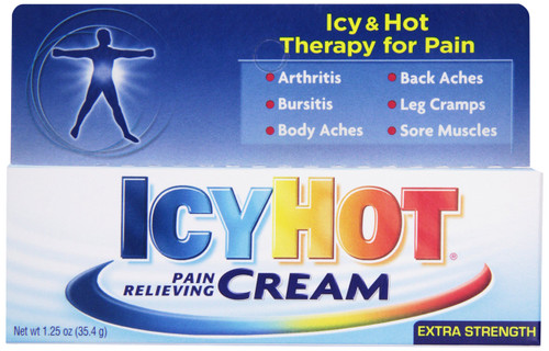 Icy Hot Pain Relieving Cream, Extra Strength, 1.25 oz