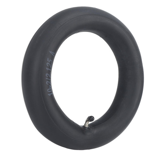 10x2/2.125 Electric Scooter Inner Tube, Rubber Explosion Proof Shock Absorption Inner Tire Replacement with 45 Degree Valve
