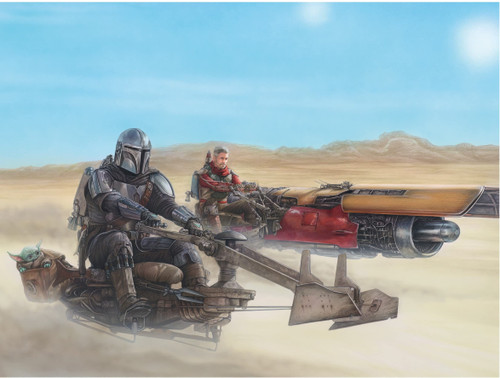 Ceaco - Thomas Kinkade - Star Wars - The Mandalorian - The Marshal - 550 Piece Jigsaw Puzzle